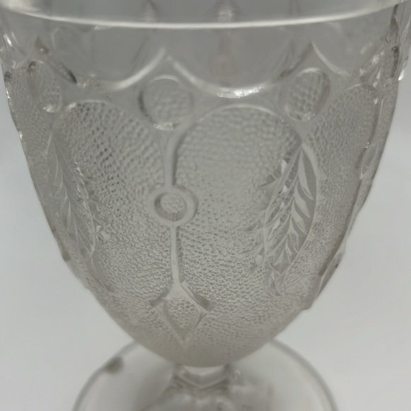 C1891 EAPG Goblet Dot and Feather Pattern - Picture 2 of 6